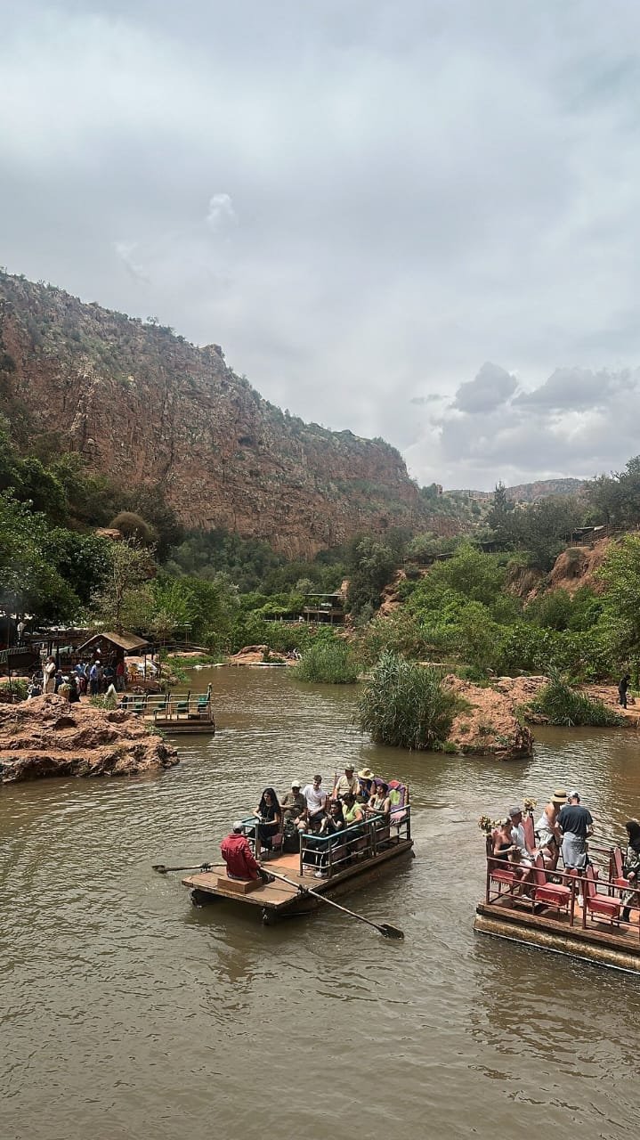 Boat ride on Best Ouzoud Waterfalls Day Trip